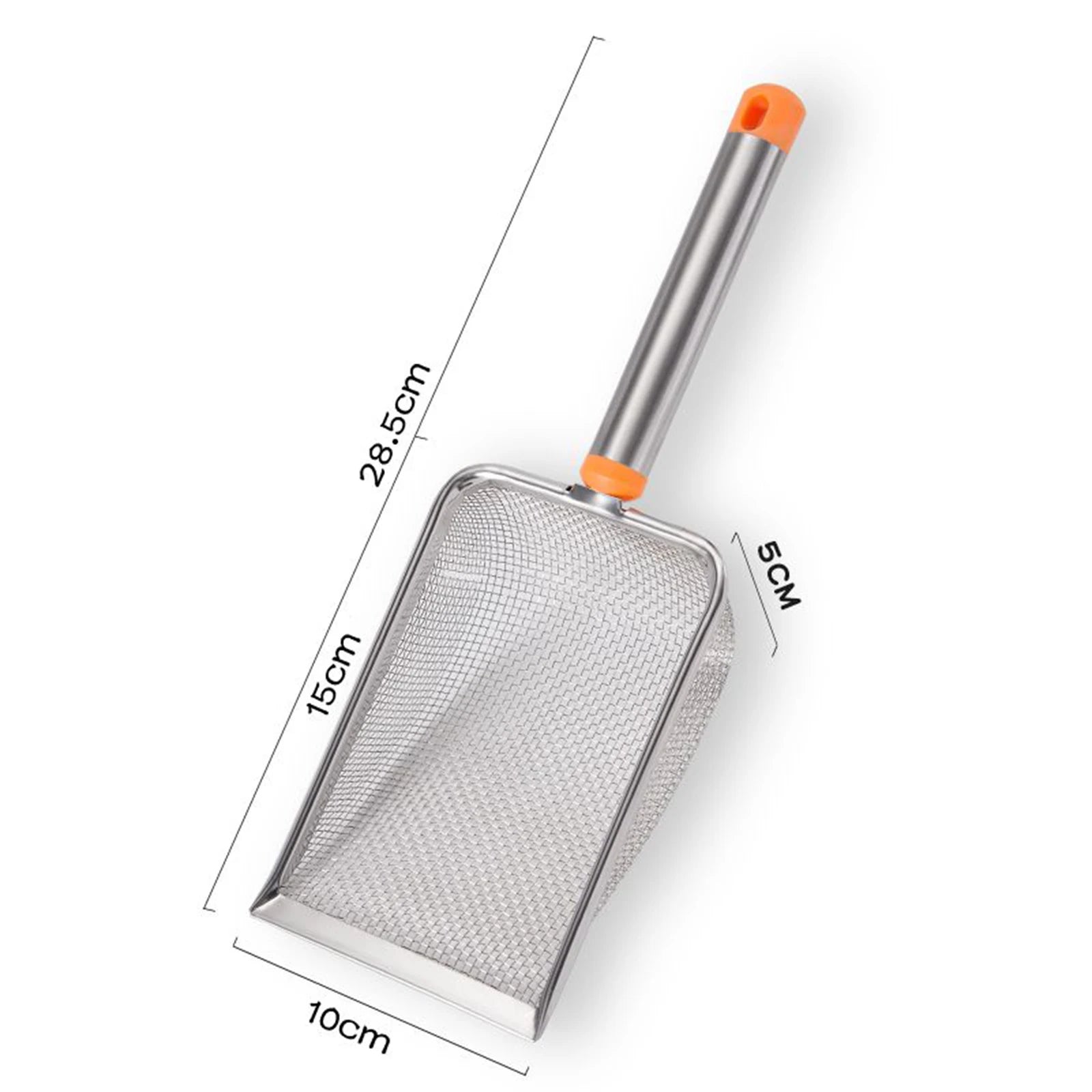 Stainless Steel Cat Litter Scoop with Long Handle - Smarsty