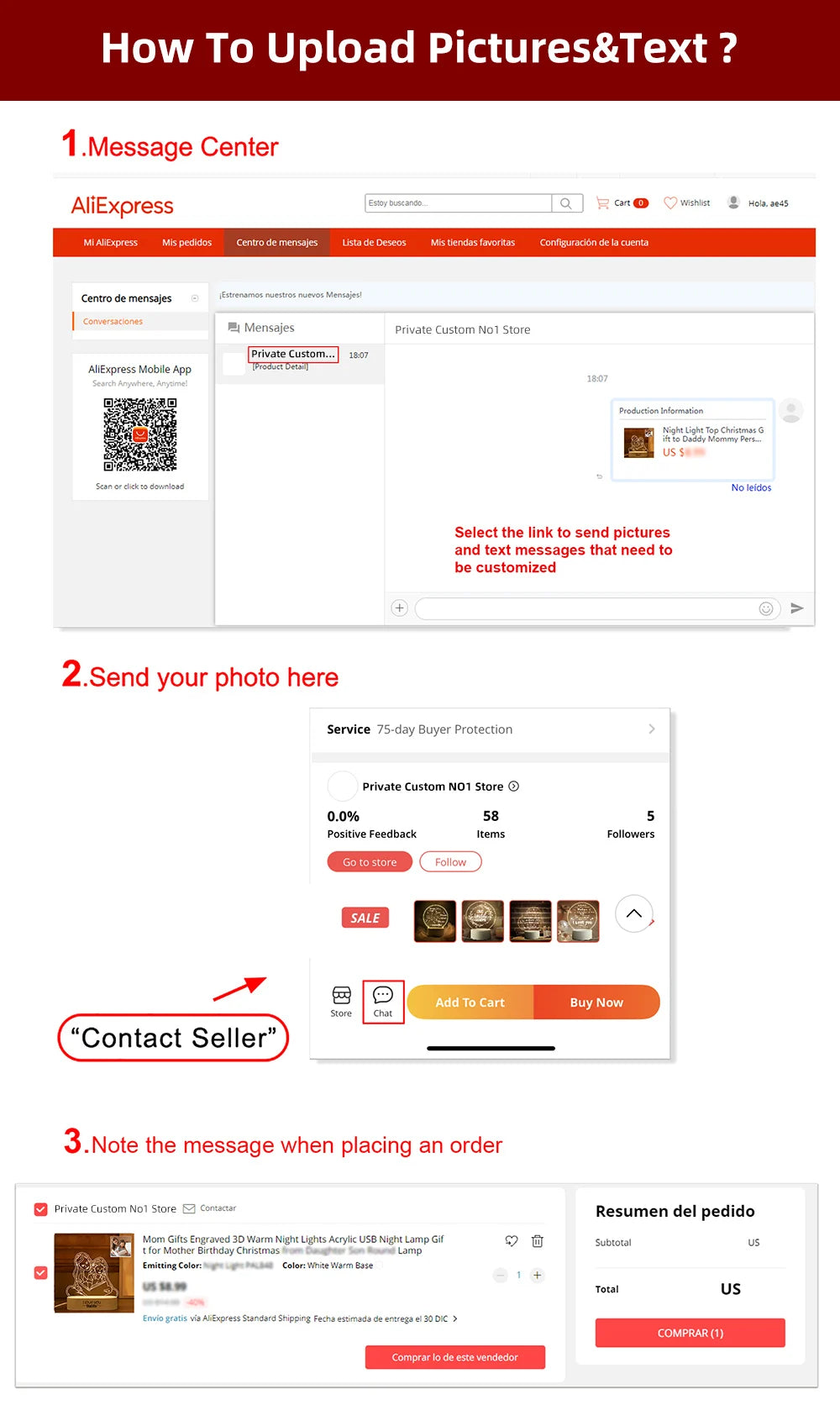 Custom Dog Photo Night Light for Pet Memorial - Smarsty