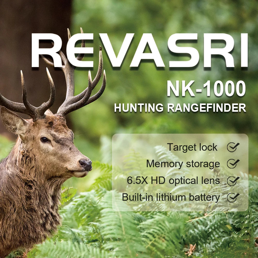 Revasri 600 1000M Laser Rangefinder for Accurate Hunting - Smarsty