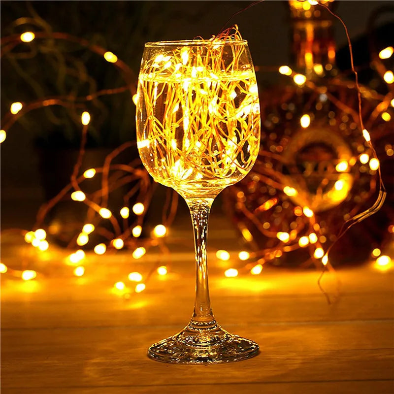 Waterproof Solar String Lights with 8 Modes for Outdoor Decor - Smarsty