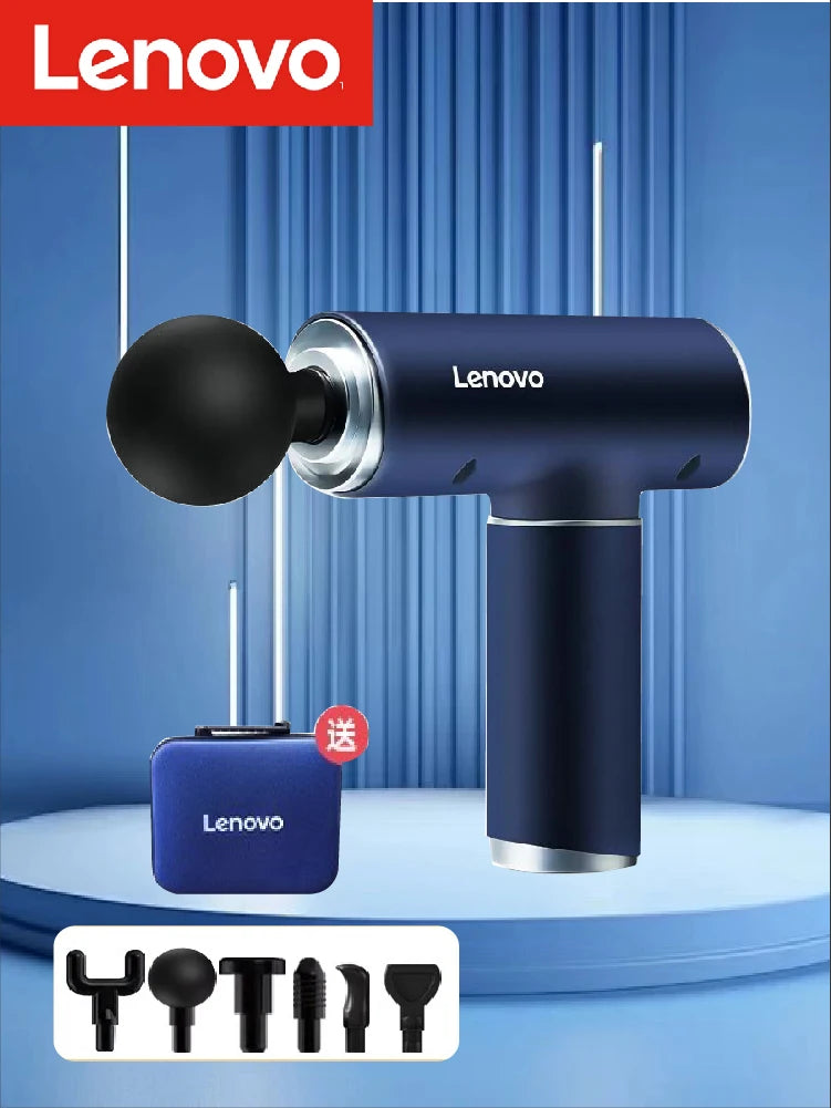Lenovo Fascia Gun Muscle Relaxation Massager with LED Screen - Smarsty