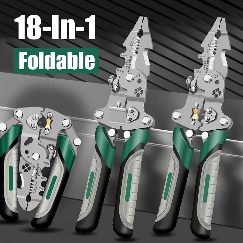 Multifunctional Electrician Pliers for Easy Wire Stripping - Smarsty