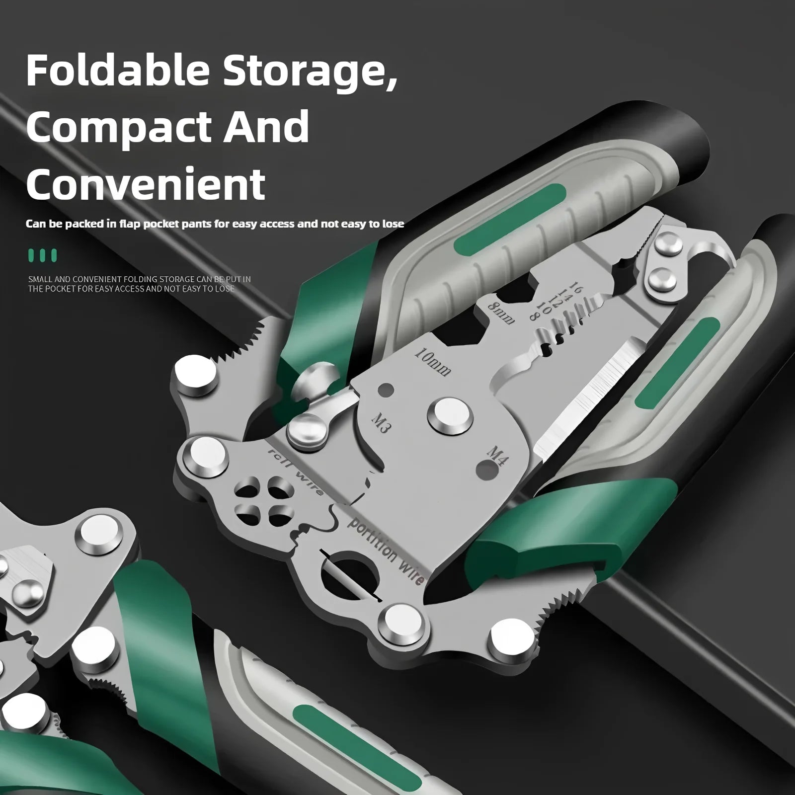 Multifunctional Electrician Pliers for Easy Wire Stripping - Smarsty