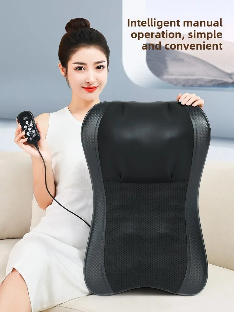 JAIYORL Electric Shiatsu Neck Massage Pillow with Heat - Smarsty