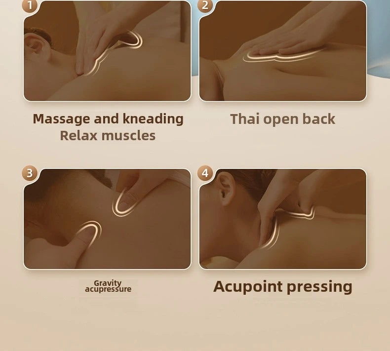 JAIYORL Electric Shiatsu Neck Massage Pillow with Heat - Smarsty