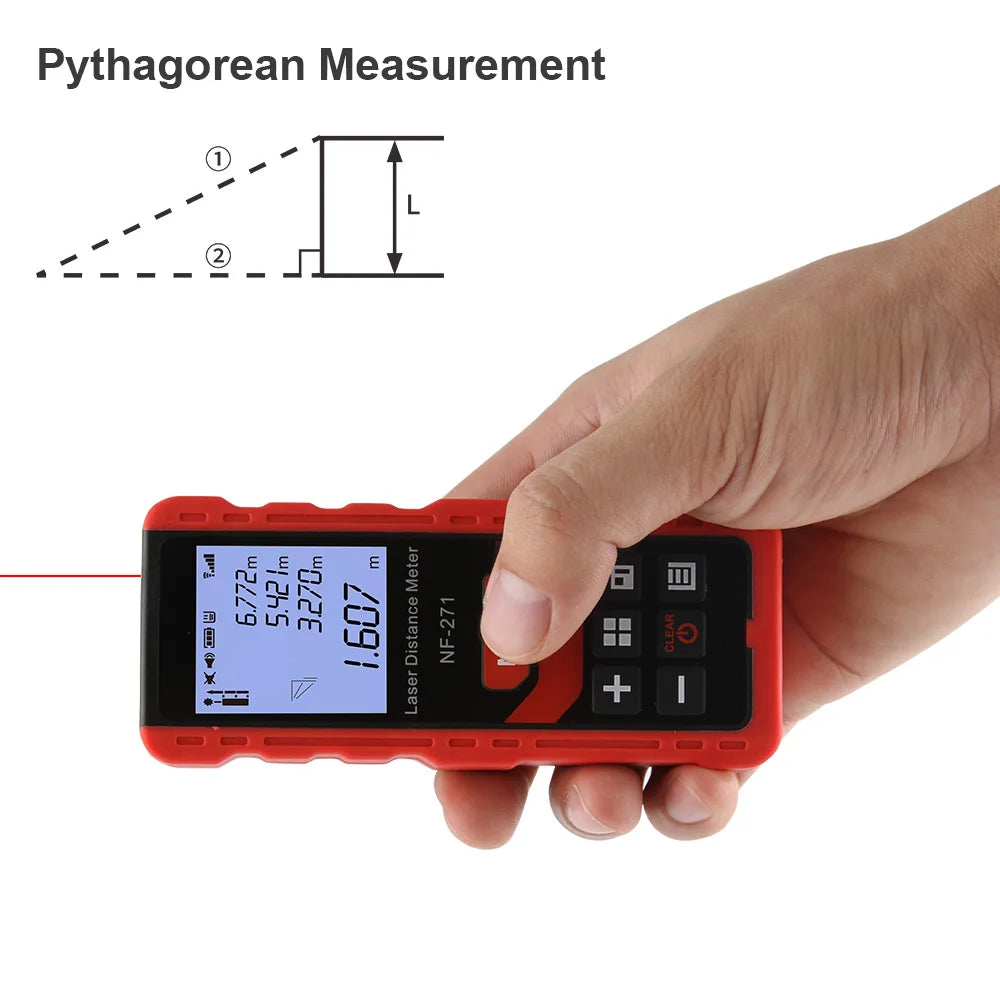 Noyafa NF-271 Laser Distance Meter for Accurate Measurements - Smarsty