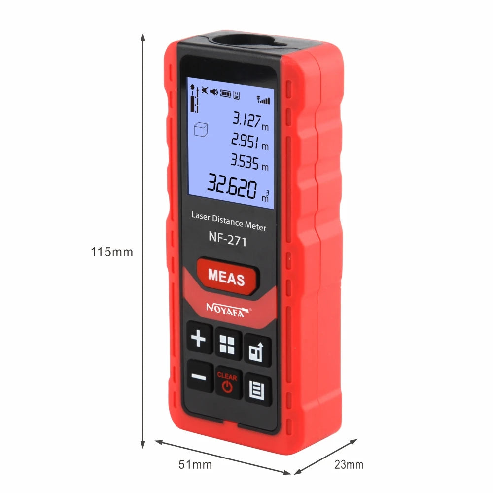 Noyafa NF-271 Laser Distance Meter for Accurate Measurements - Smarsty