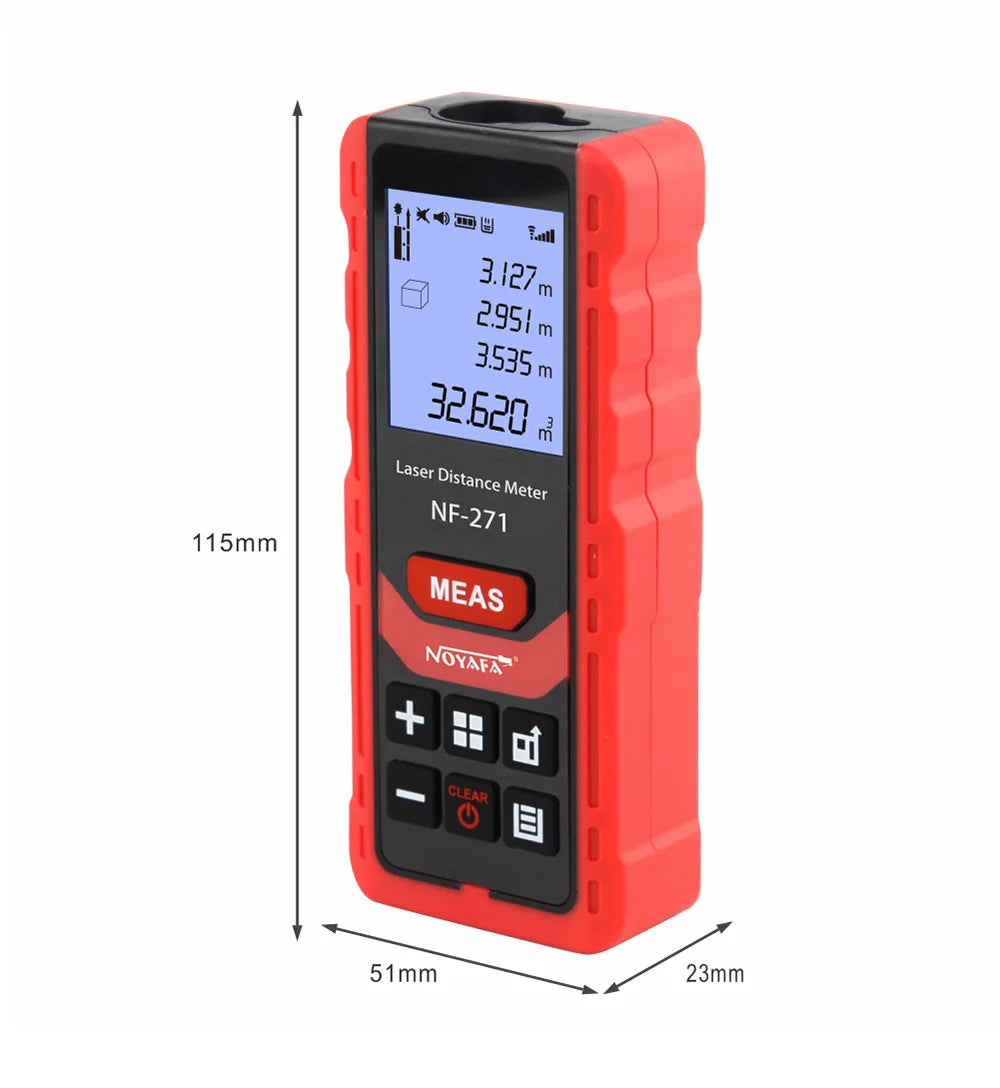 Noyafa NF-271 Laser Distance Meter for Accurate Measurements - Smarsty