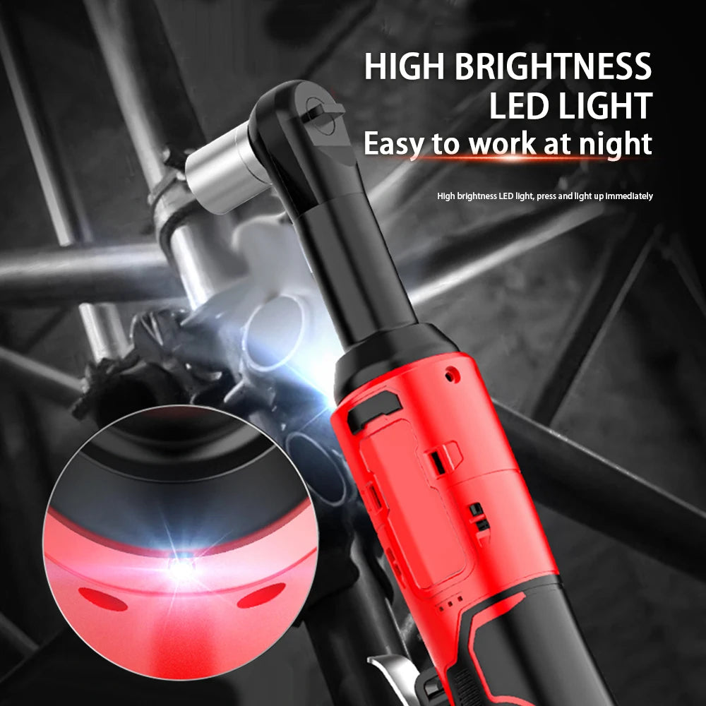 Cordless 18V Electric Ratchet Wrench For Auto Repairs - Smarsty
