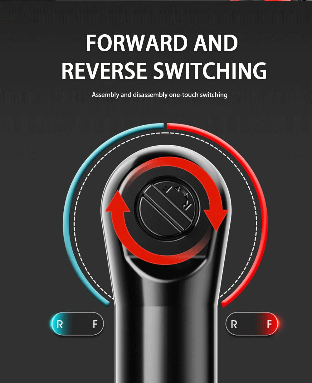 Cordless 18V Electric Ratchet Wrench For Auto Repairs - Smarsty