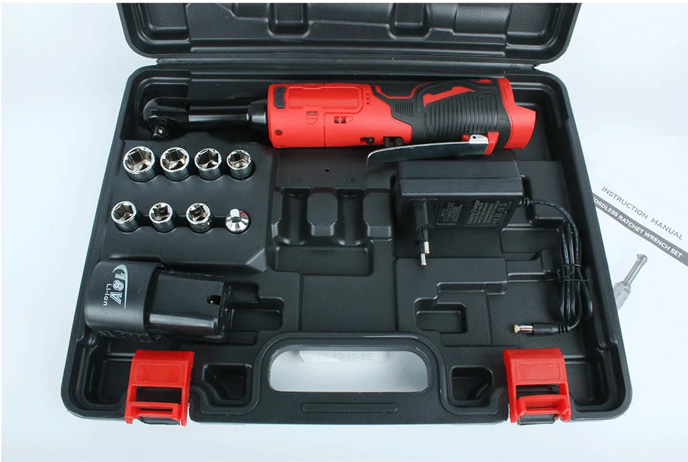 Cordless 18V Electric Ratchet Wrench For Auto Repairs - Smarsty
