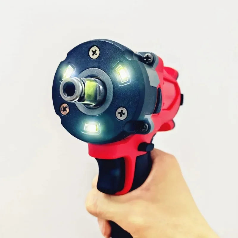 Brushless Impact Wrench 500Nm Cordless Electric Driver - Smarsty