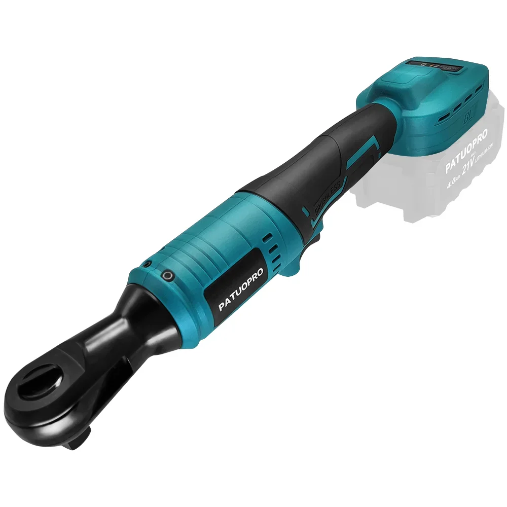 Cordless Brushless Electric Ratchet Wrench for Car Repairs - Smarsty