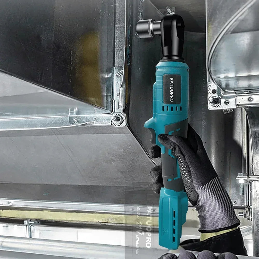 Cordless Brushless Electric Ratchet Wrench for Car Repairs - Smarsty