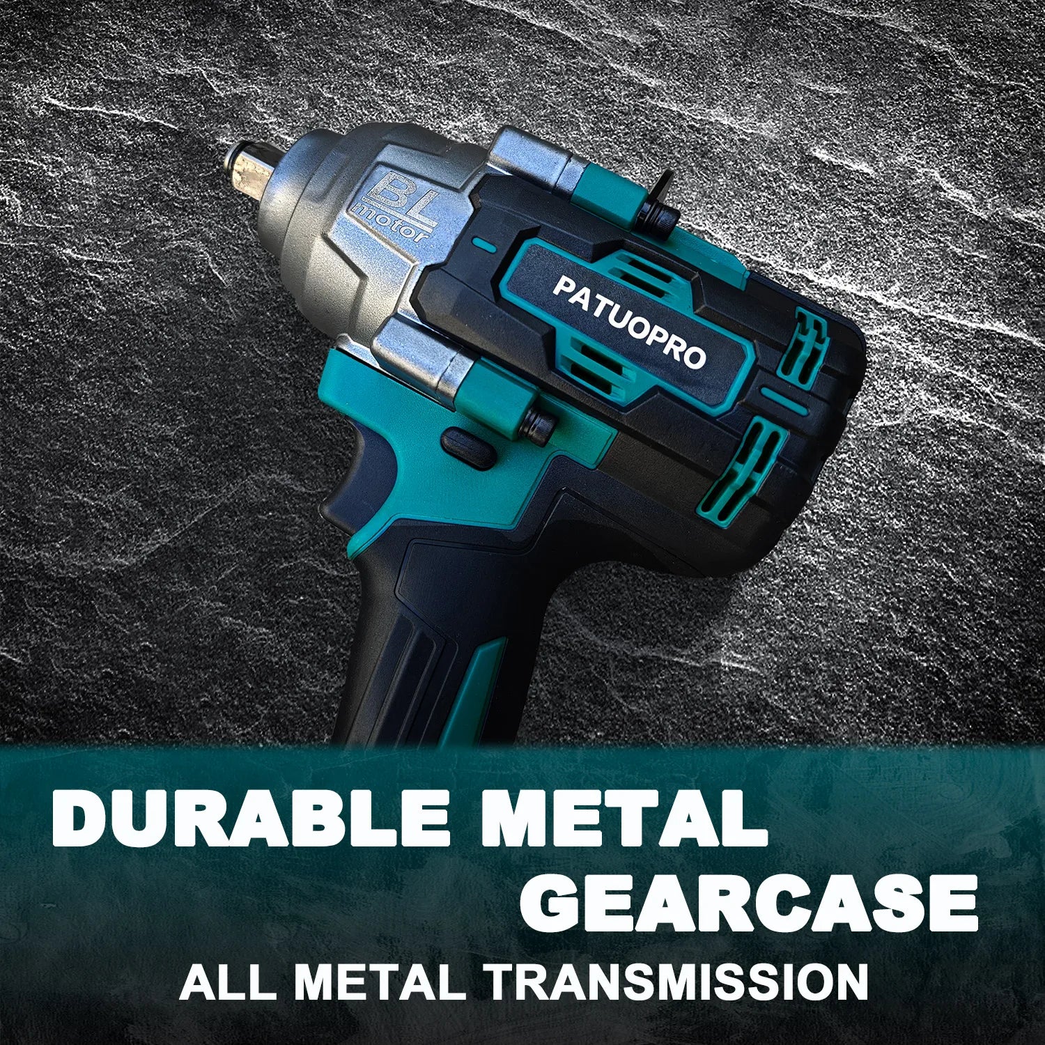 21V Brushless Electric Impact Wrench with High Torque - Smarsty