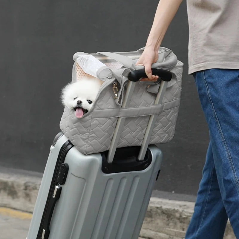 Portable Dog Cat Travel Backpack Carrier Tote - Smarsty