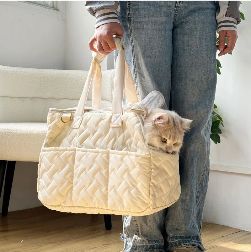 Portable Pet Carrier Bag for Small Dogs and Cats - Smarsty