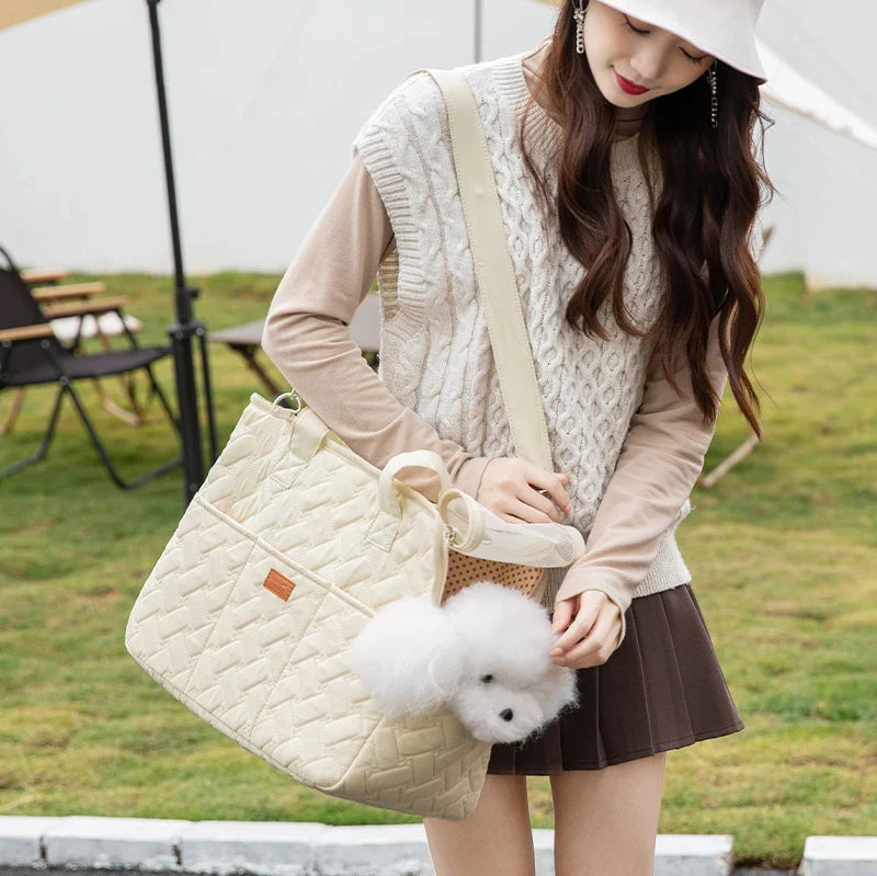 Portable Pet Carrier Bag for Small Dogs and Cats - Smarsty