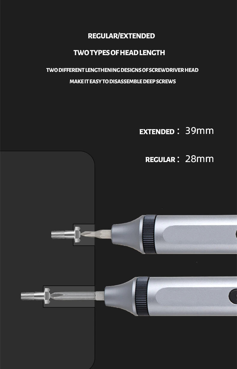 51 in 1 Electric Screwdriver Set with Magnetic Bits - Smarsty