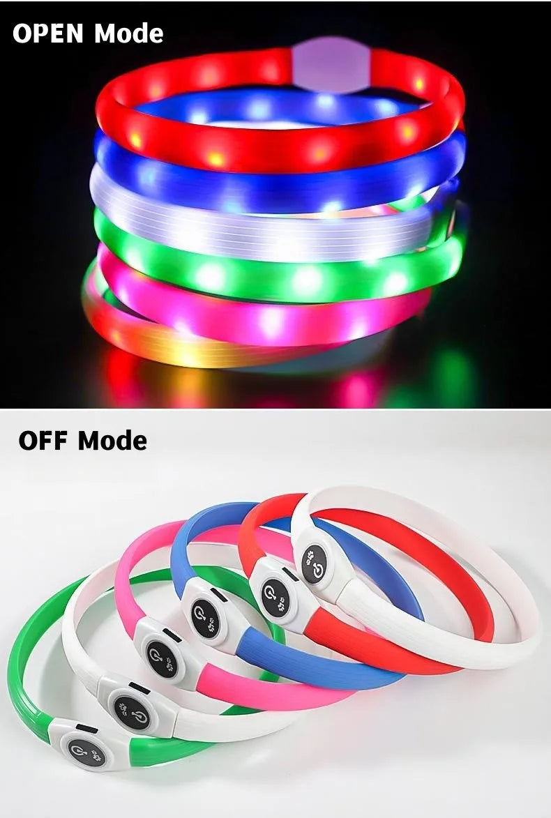 LED Luminous Dog Collar for Night Safety - Smarsty