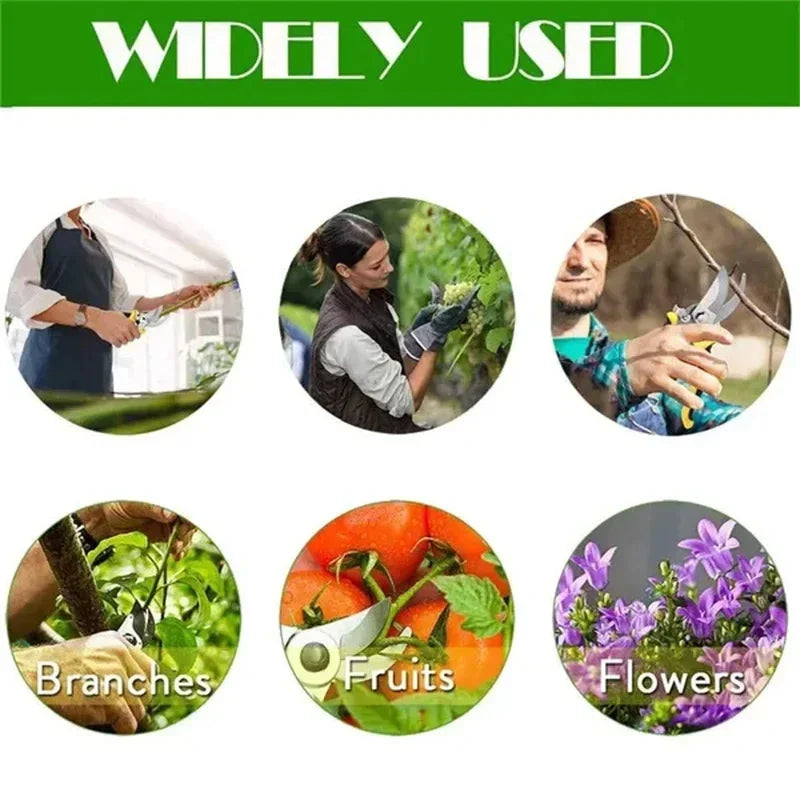 Professional Bypass Pruning Shears for Effortless Garden Trimming - Smarsty