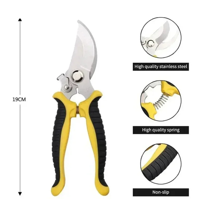 Professional Bypass Pruning Shears for Effortless Garden Trimming - Smarsty