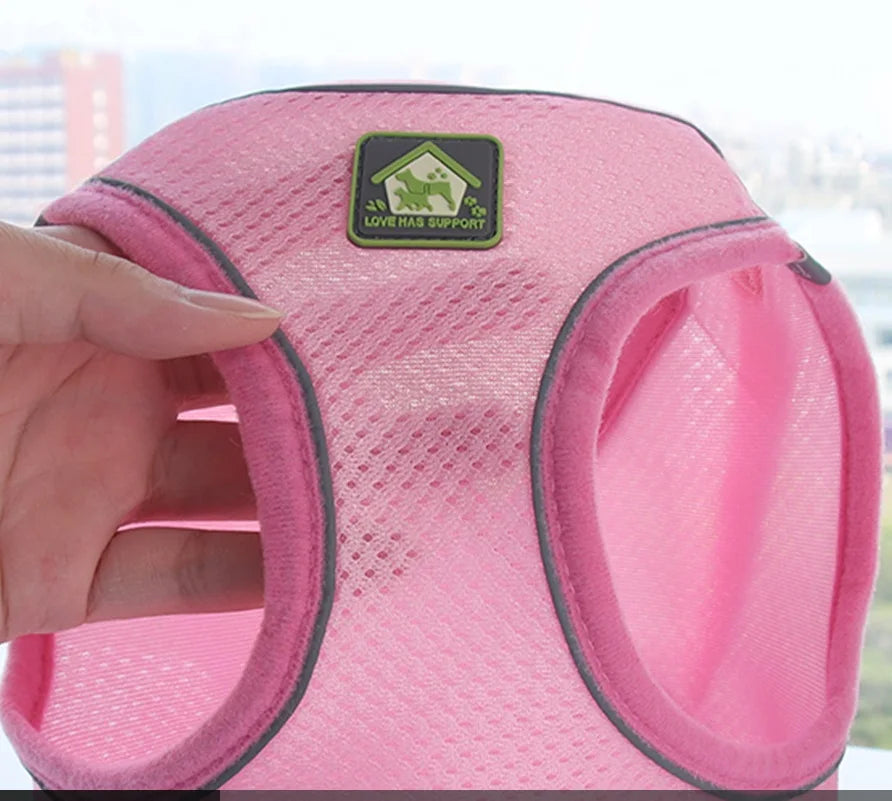 Reflective Dog Harness and Leash Set for Safety - Smarsty