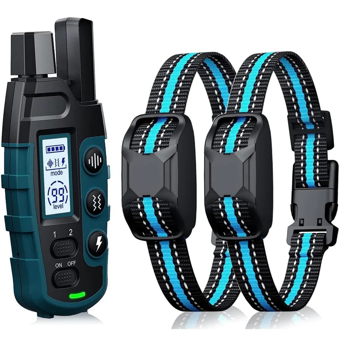1000M Waterproof Dog Training Collar with Shock and Vibration - Smarsty
