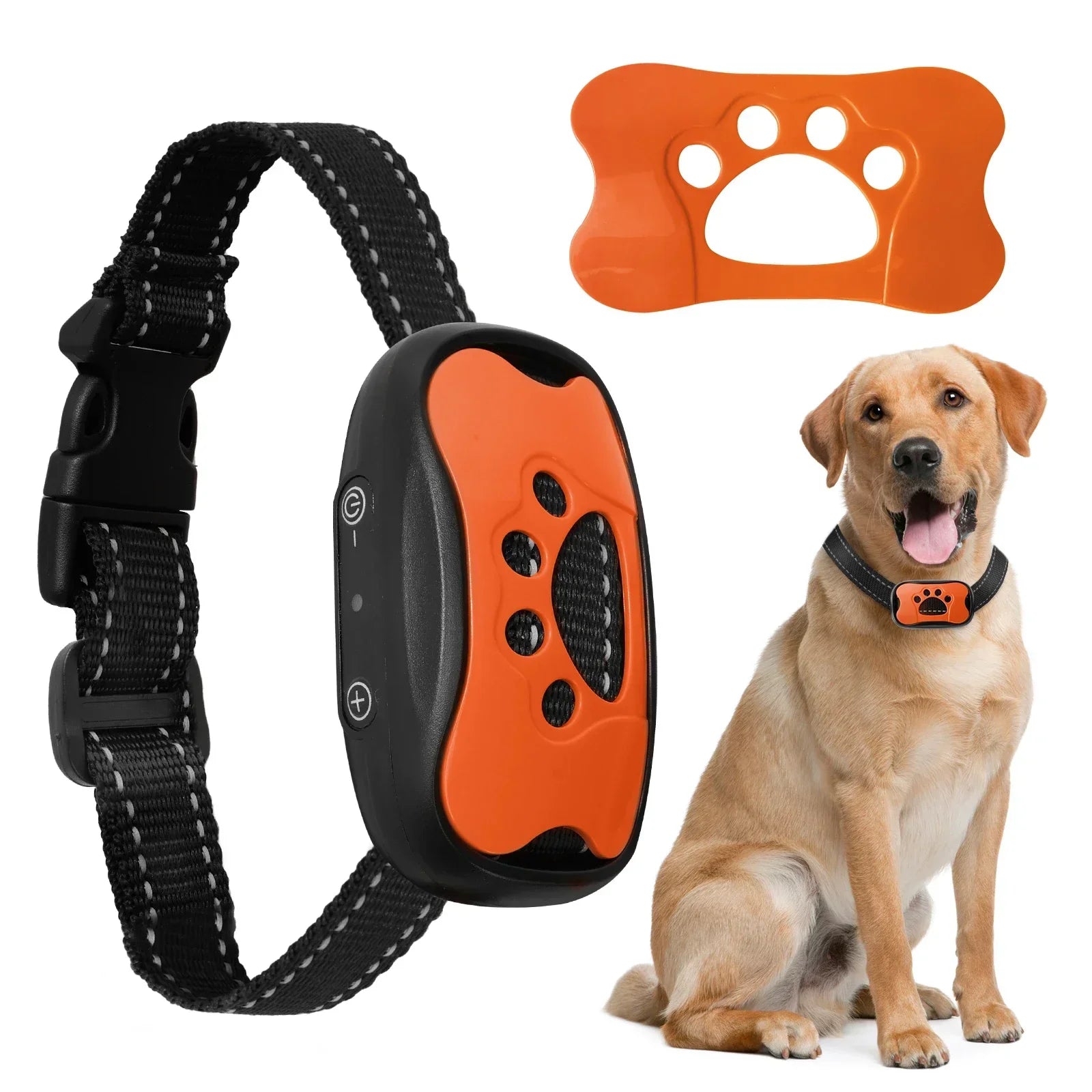 USB Rechargeable Ultrasonic Anti Bark Collar for Dogs - Smarsty