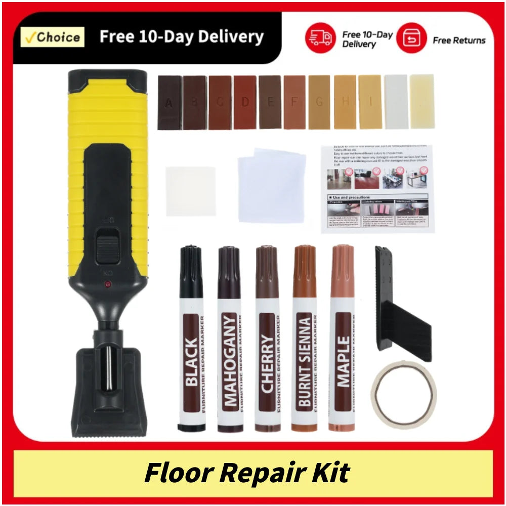 Wood Floor Repair Kit for Easy Scratch Fixes - Smarsty