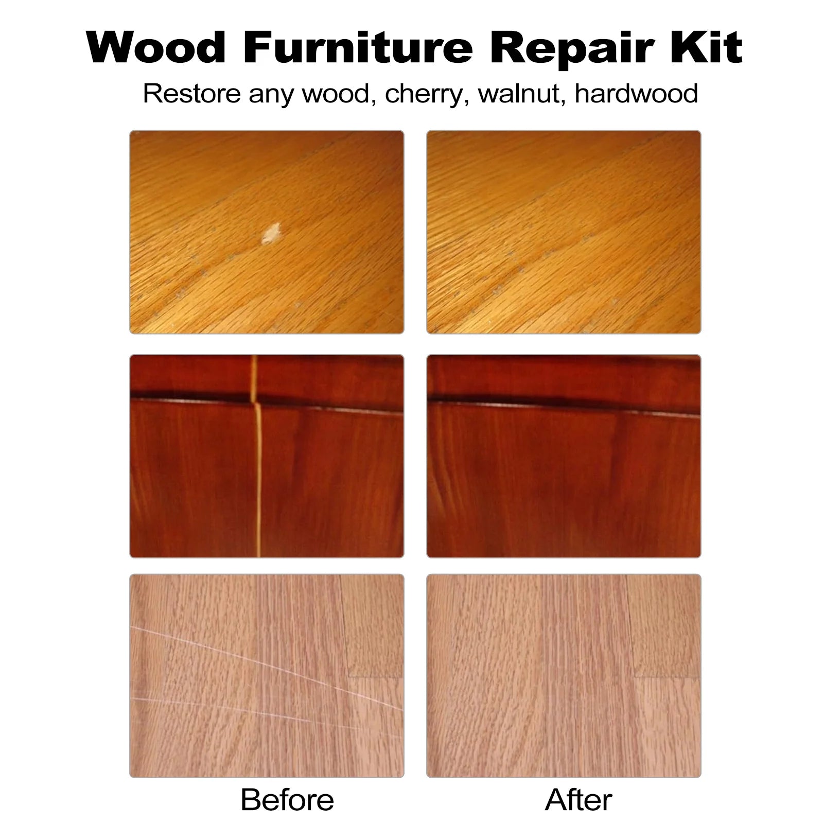 Wood Floor Repair Kit for Easy Scratch Fixes - Smarsty