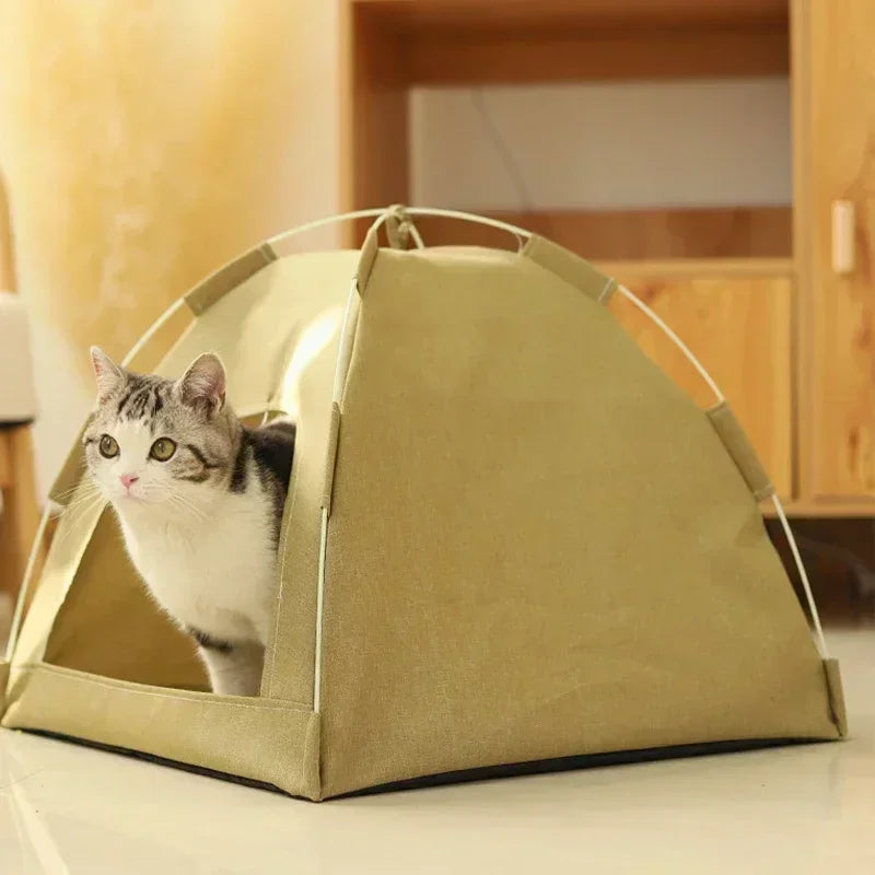Cozy Pet Tent Bed for Cats and Dogs - Smarsty