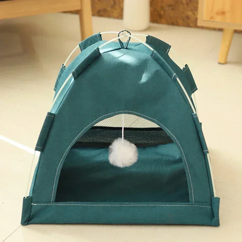 Cozy Pet Tent Bed for Cats and Dogs - Smarsty