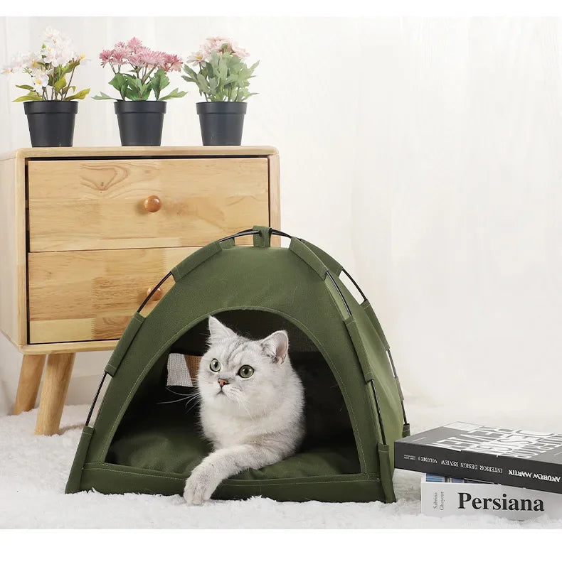 Cozy Pet Tent Bed for Cats and Dogs - Smarsty