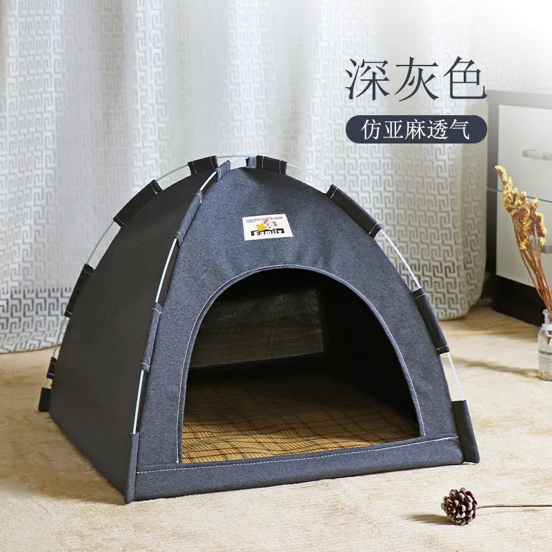 Cozy Pet Tent Bed for Cats and Dogs - Smarsty