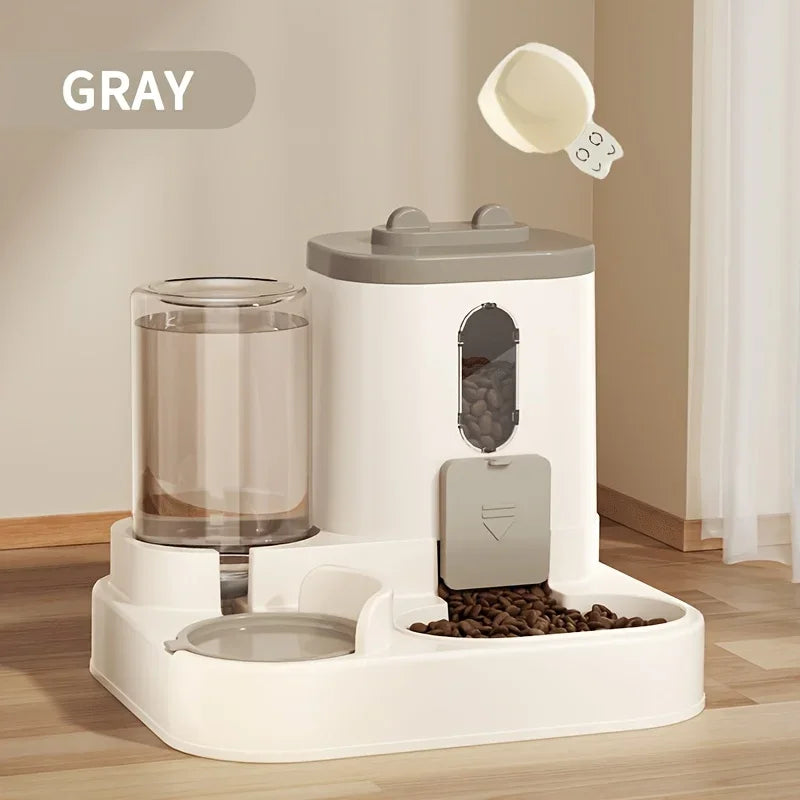 Automatic 2in1 Cat Food and Water Dispenser - Smarsty