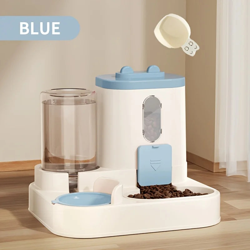 Automatic 2in1 Cat Food and Water Dispenser - Smarsty