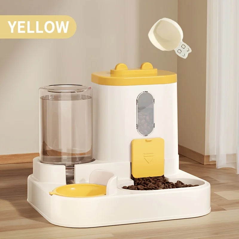 Automatic 2in1 Cat Food and Water Dispenser - Smarsty