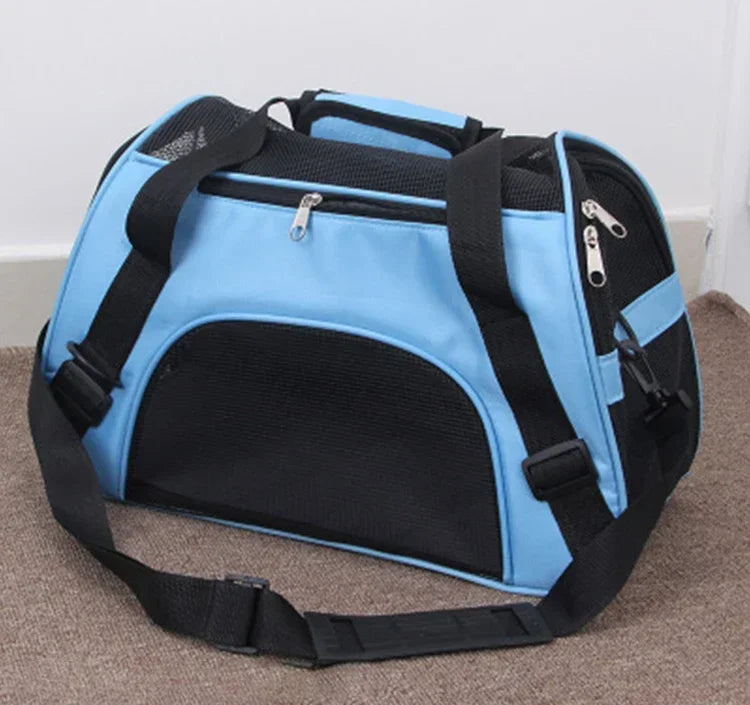 Breathable Soft-Sided Pet Carrier Bag for Travel - Smarsty