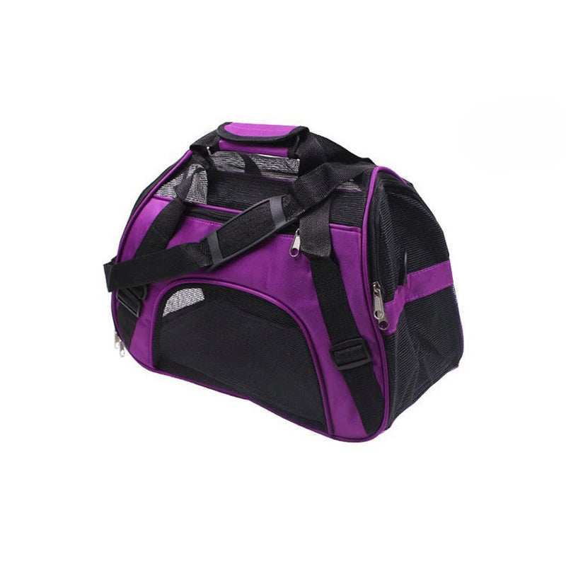 Breathable Soft-Sided Pet Carrier Bag for Travel - Smarsty