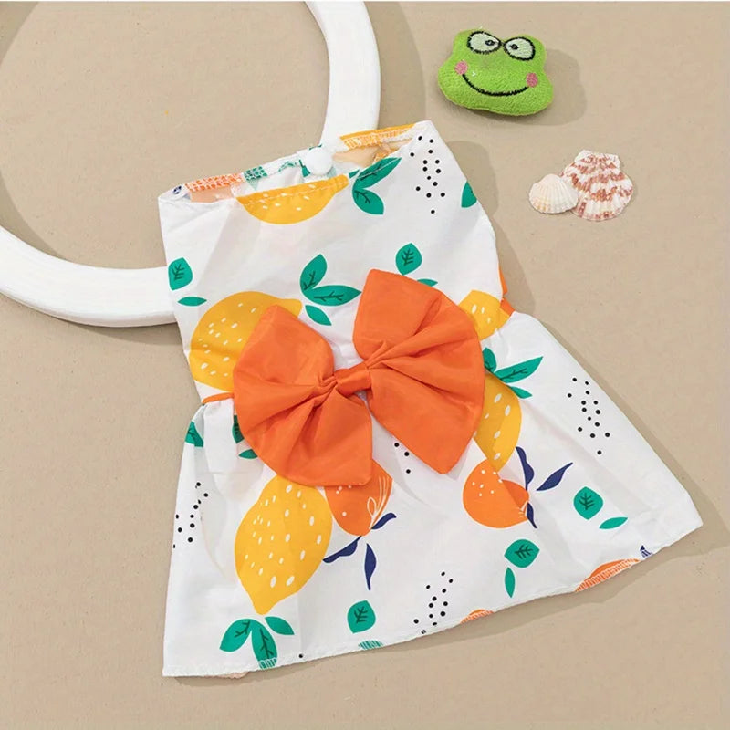 Soft Floral Pet Dress for Dogs and Cats - Smarsty