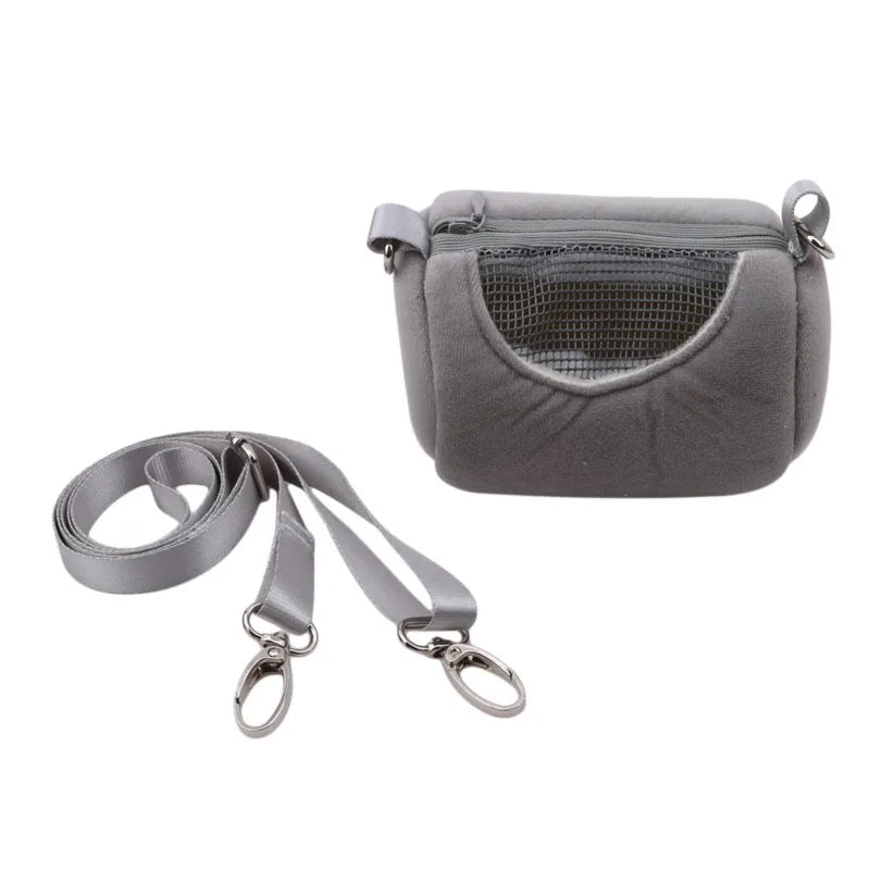 Portable Hamster Carrier Bag with Visible Mesh Design - Smarsty