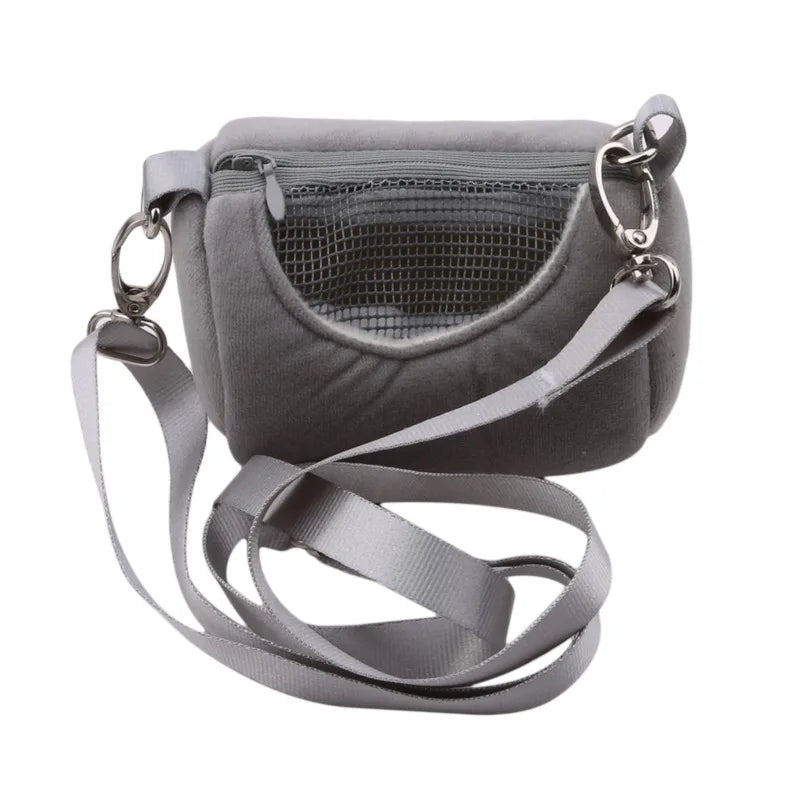 Portable Hamster Carrier Bag with Visible Mesh Design - Smarsty