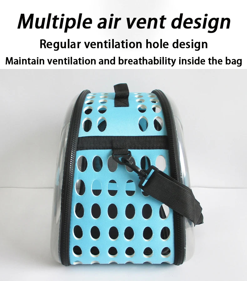 Breathable Pet Shoulder Bag for Travel and Outdoor - Smarsty