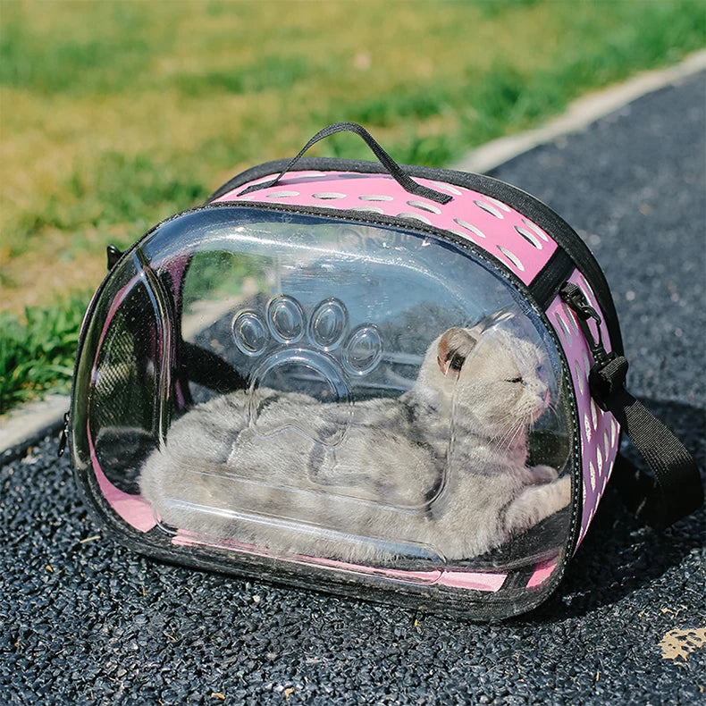 Breathable Pet Shoulder Bag for Travel and Outdoor - Smarsty