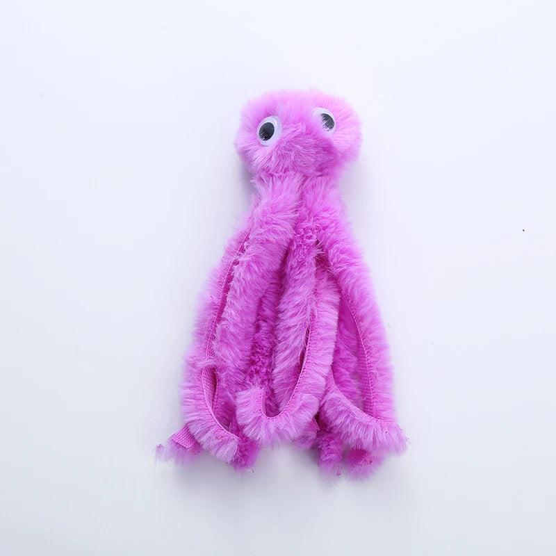 Cute Plush Octopus Cat Toy for Interactive Play - Smarsty