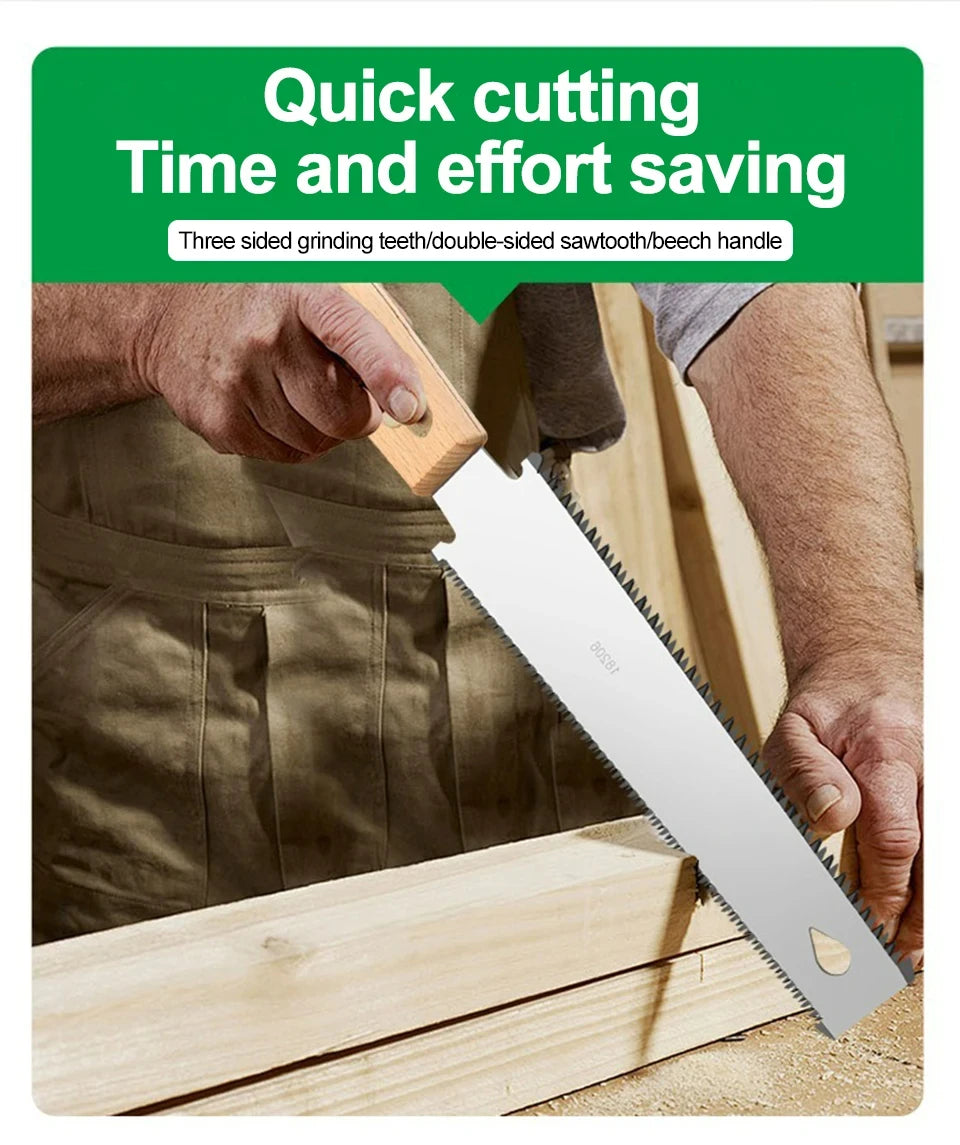 Japanese Style Hand Saw for Precision Woodworking - Smarsty