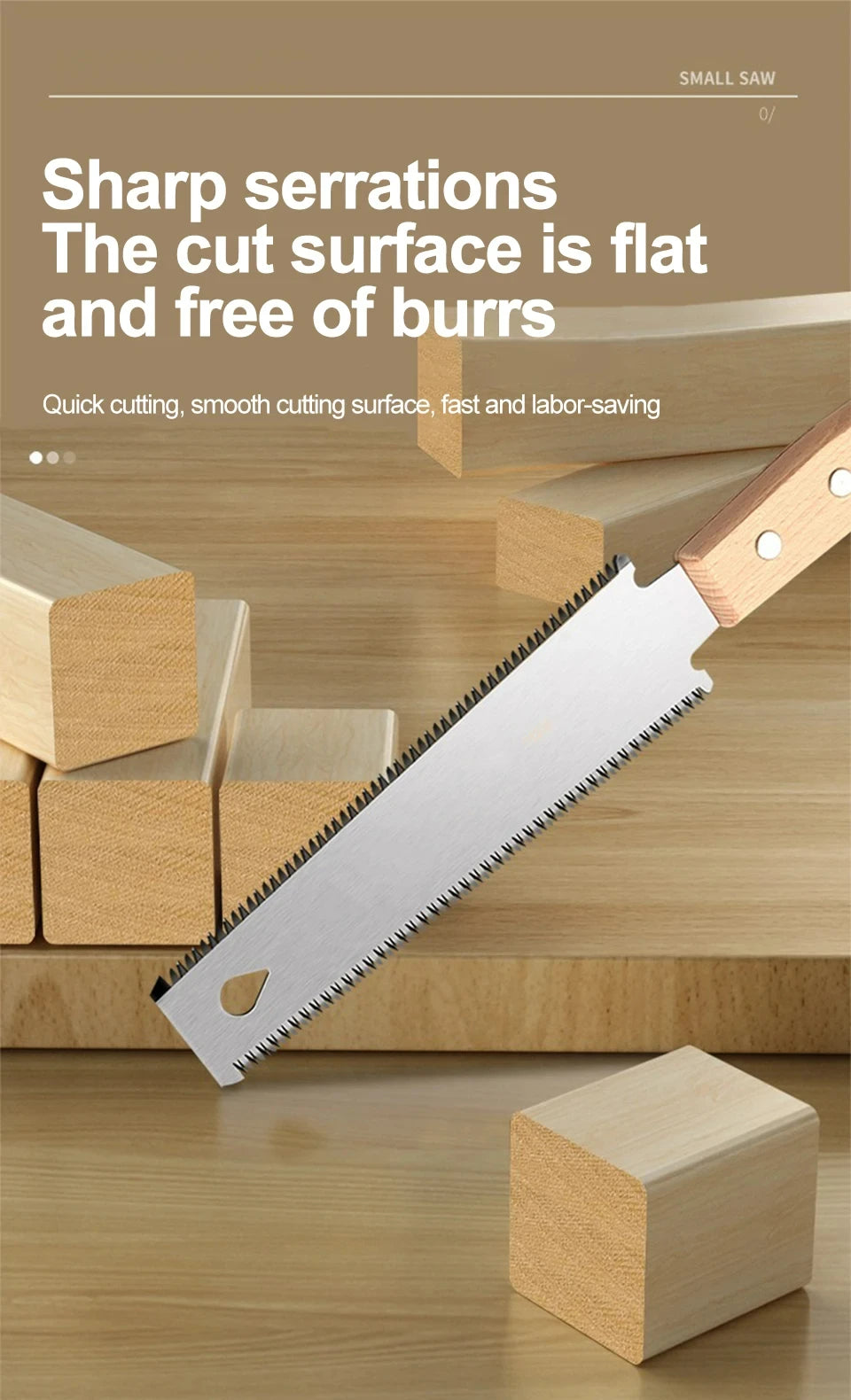 Japanese Style Hand Saw for Precision Woodworking - Smarsty