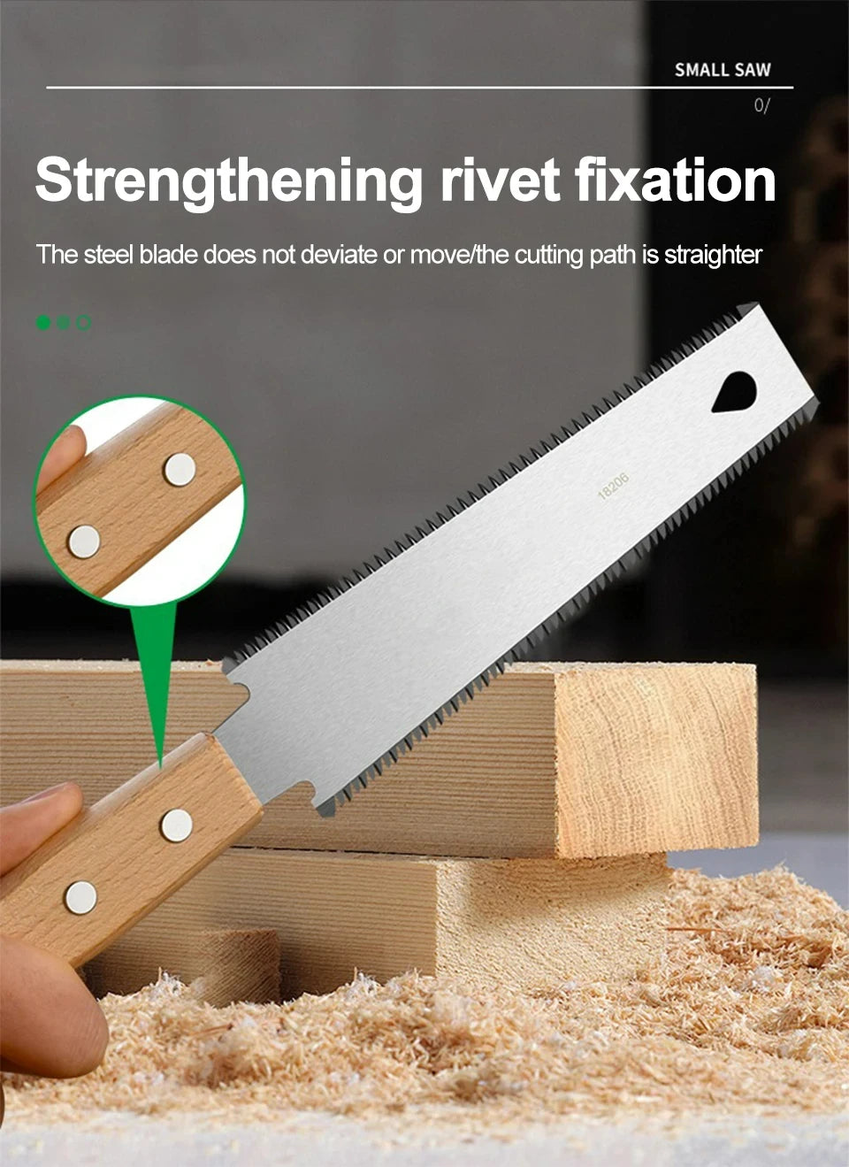 Japanese Style Hand Saw for Precision Woodworking - Smarsty