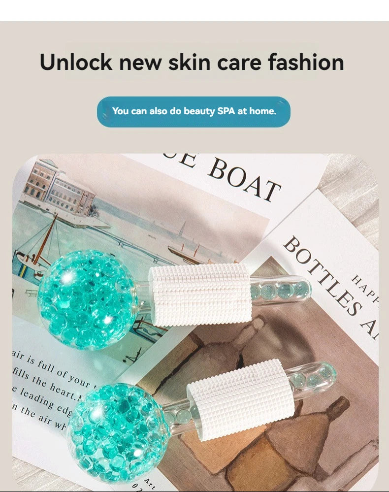 Cooling LCE Globes for Facial Massage and Puffiness Relief - Smarsty